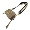 マークジェイコブス MARC JACOBS スナップショット M0014146 グレージュ・ホワイト ゴールド金具 レザー レディース ショルダーバッグ