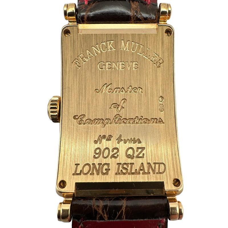 フランク・ミュラー FRANCK MULLER ロングアイランド 902QZ シルバー ピンクゴールド クオーツ レディース 腕時計 フランク・ミュラー FRANCK MULLER ロングアイランド 902QZ シルバー
