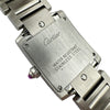 カルティエ Cartier タンク フランセーズ SM W51028Q3 ピンクシェル ステンレススチール クオーツ レディース 腕時計