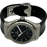 ウブロ HUBLOT クラシックフュージョン チタニウム 542.NX.1171.LR ブラック チタン 自動巻き メンズ 腕時計