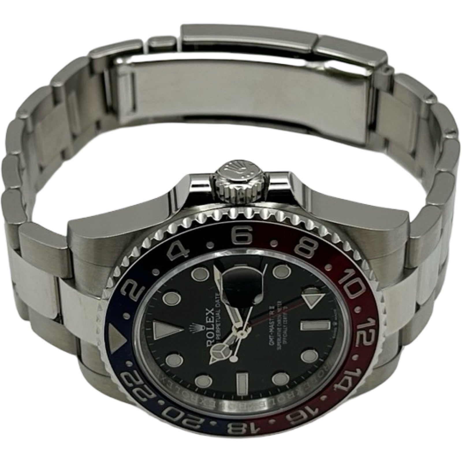 ロレックス ROLEX GMTマスター2 126710BLRO ブラック ステンレス