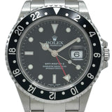 ロレックス ROLEX GMTマスター2 16710 ブラック ステンレススチール 自動巻き メンズ 腕時計