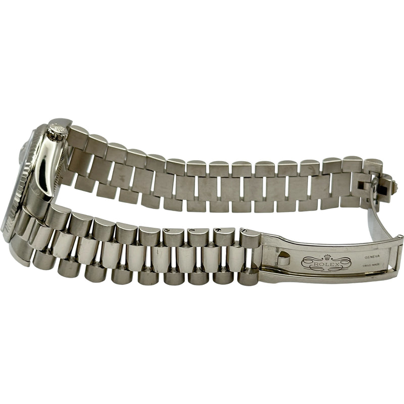 ロレックス ROLEX デイデイト 118239A シルバー ホワイトゴールド 自動