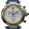 カルティエ Cartier パシャ クロノグラフ 38mm W3103655 ホワイト ゴールド/ステンレススチール 自動巻き メンズ 腕時計