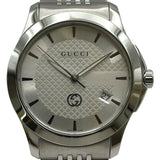 グッチ GUCCI Gタイムレス YA1264171(126.4) シルバー ステンレススチール クオーツ メンズ 腕時計