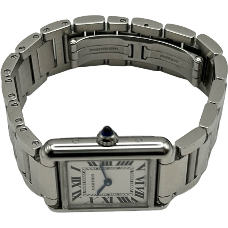 未使用に近い　カルティエ　レディース時計WSTA0051 カルティエ Cartier タンク マスト SM WSTA0051 シルバー ステンレス