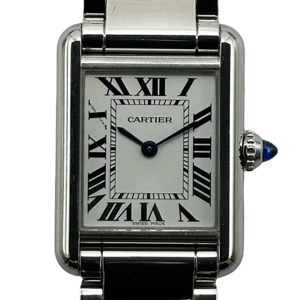 カルティエ Cartier タンク マスト SM WSTA0051 シルバー ステンレス