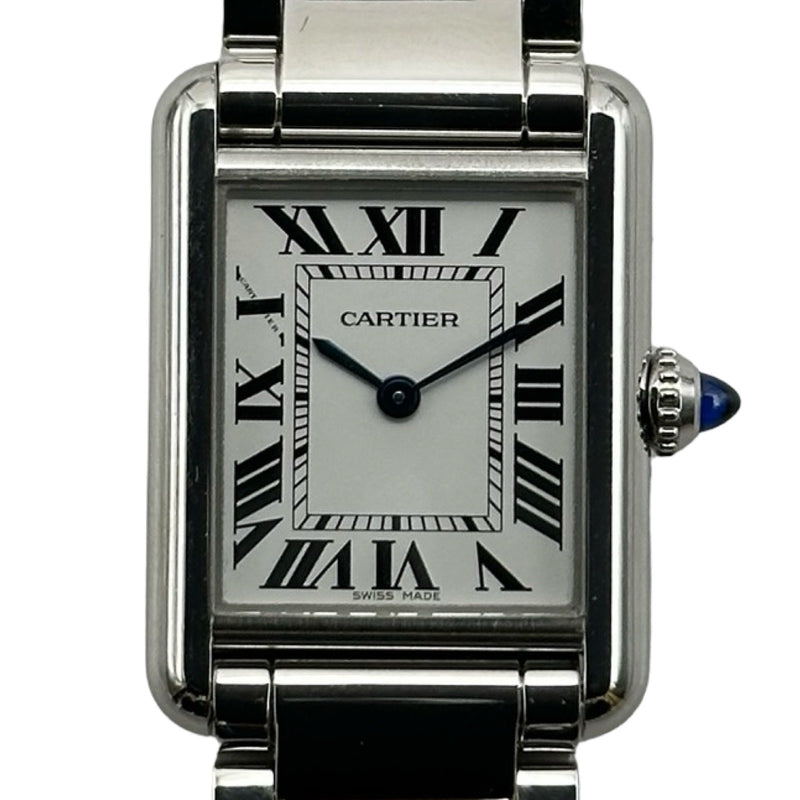 カルティエ Cartier タンク マスト SM WSTA0051 シルバー ステンレス