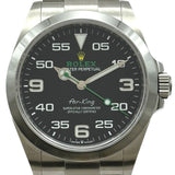 ロレックス ROLEX エアキング 126900 ブラック ステンレススチール 自動巻き メンズ 腕時計