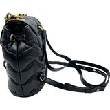 グッチ GUCCI GGマーモント リュック 777253 ブラック キルティングレザー レディース リュック・デイパック