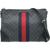 グッチ GUCCI シュルダーバッグ 474139 ブラック GGスプリーム メンズ ショルダーバッグ