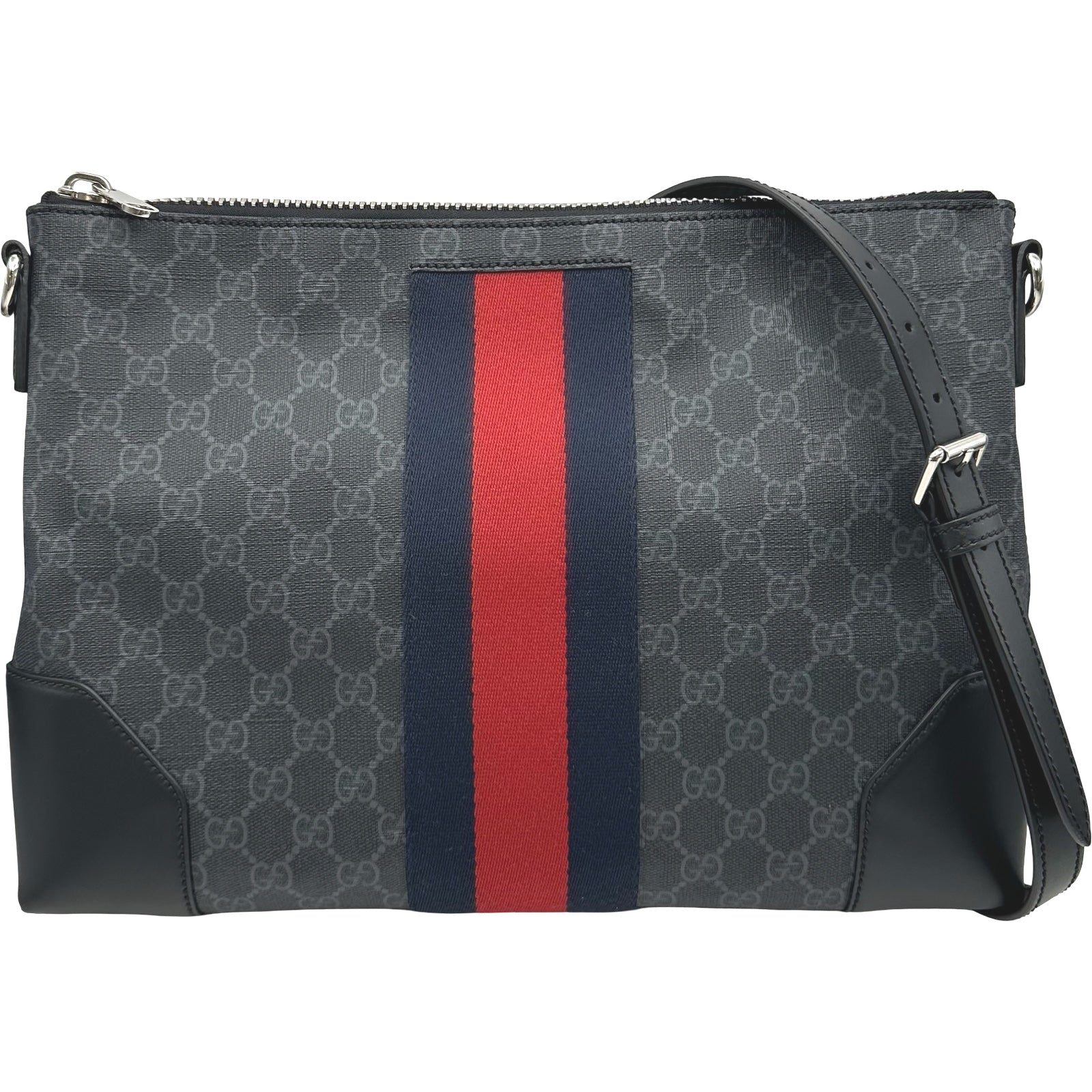 グッチ GUCCI バッグ メンズ 474139 GGスプリーム グッチ GUCCI シュルダーバッグ 474139 ブラック GGスプリーム メンズ