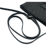 フェンディ FENDI ズッキーノ柄 ショルダー 8BT075 ブラック シルバー金具 キャンバス レディース ショルダーバッグ