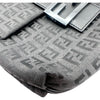 フェンディ FENDI ズッキーノ柄 ショルダー 8BT075 ブラック シルバー金具 キャンバス レディース ショルダーバッグ