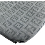 フェンディ FENDI ズッキーノ柄 ショルダー 8BT075 ブラック シルバー金具 キャンバス レディース ショルダーバッグ