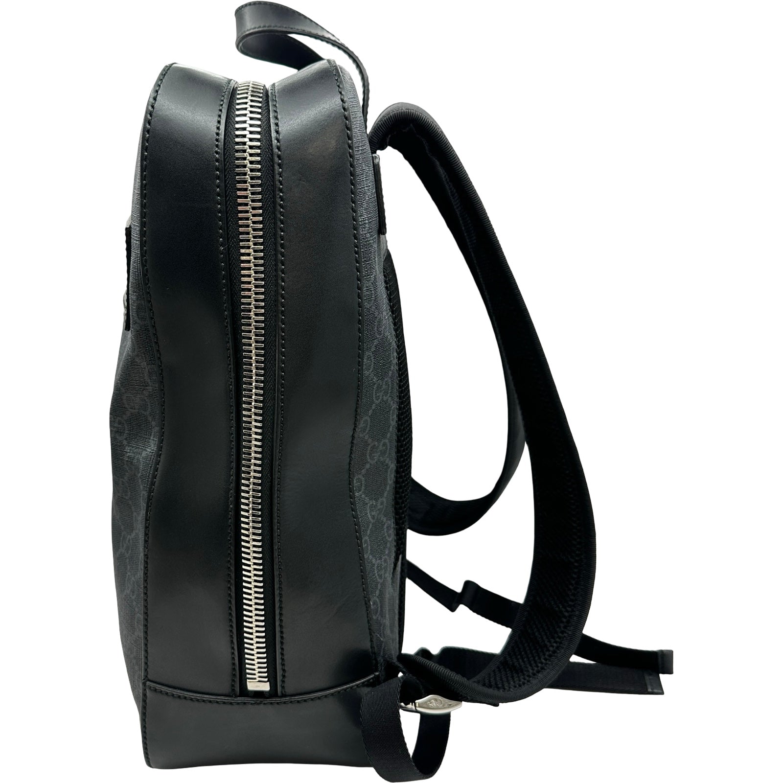 グッチ GUCCI シェリーライン リュック 478324 ブラック シルバー金具