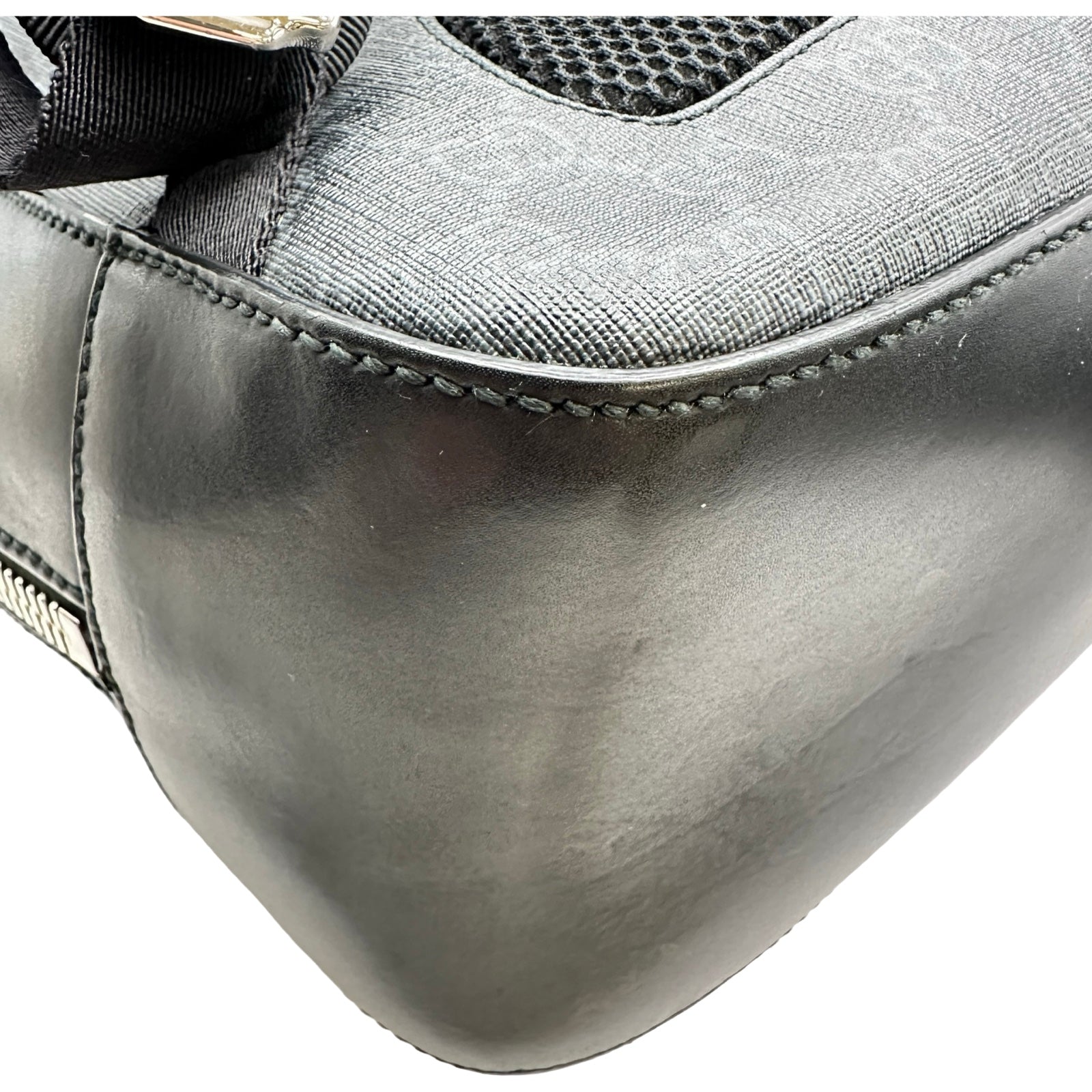グッチ GUCCI シェリーライン リュック 478324 ブラック シルバー金具 グッチ GUCCI シェリーライン リュック 478324 ブラック シルバー金具
