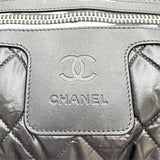 シャネル CHANEL コココクーントートGM A47107 18番台 ブラック シルバー金具 ナイロン レディース トートバッグ