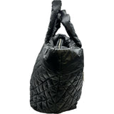 シャネル CHANEL コココクーントートGM A47107 18番台 ブラック シルバー金具 ナイロン レディース トートバッグ