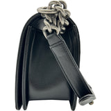 シャネル CHANEL ボーイシャネル25 A67086 29番台 ブラック シルバー金具 キャビア レディース ショルダーバッグ