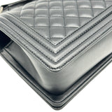 シャネル CHANEL ボーイシャネル25 A67086 29番台 ブラック シルバー金具 キャビア レディース ショルダーバッグ