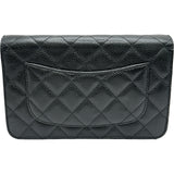 シャネル CHANEL マトラッセ チェーンウォレット AP0250 29番台 ブラック ゴールド金具 キャビア レディース ショルダーバッグ