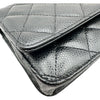 シャネル CHANEL マトラッセ チェーンウォレット AP0250 29番台 ブラック ゴールド金具 キャビア レディース ショルダーバッグ
