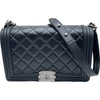 シャネル CHANEL ボーイシャネル28 A92193 19番台 ブラック シルバー金具 ラム レディース ショルダーバッグ