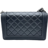 シャネル CHANEL ボーイシャネル28 A92193 19番台 ブラック シルバー金具 ラム レディース ショルダーバッグ
