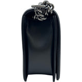 シャネル CHANEL ボーイシャネル28 A92193 19番台 ブラック シルバー金具 ラム レディース ショルダーバッグ
