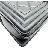 シャネル CHANEL ボーイシャネル28 A92193 19番台 ブラック シルバー金具 ラム レディース ショルダーバッグ
