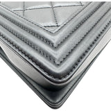 シャネル CHANEL ボーイシャネル28 A92193 19番台 ブラック シルバー金具 ラム レディース ショルダーバッグ