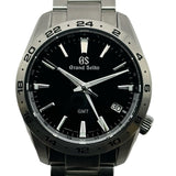 グランドセイコー Grand Seiko スポーツコレクション 9Fクォーツ GMT SBGN027(9F86-0KA0) ブラック ステンレススチール クオーツ メンズ 腕時計