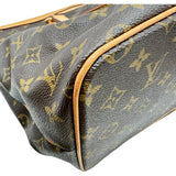 ルイ・ヴィトン LOUIS VUITTON パレルモPM ブラウン モノグラム レディース ショルダーバッグ
