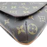 ルイ・ヴィトン LOUIS VUITTON ミュゼット・サルサ ロング ブラウン モノグラム レディース ショルダーバッグ
