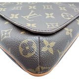 ルイ・ヴィトン LOUIS VUITTON ミュゼット・サルサ ロング ブラウン モノグラム レディース ショルダーバッグ