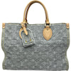 ルイ・ヴィトン LOUIS VUITTON オンザゴーMM M13189 ウォッシュドグレー デニム レディース トートバッグ