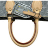 ルイ・ヴィトン LOUIS VUITTON オンザゴーMM M13189 ウォッシュドグレー デニム レディース トートバッグ