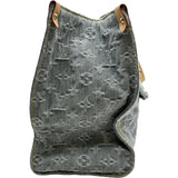 ルイ・ヴィトン LOUIS VUITTON オンザゴーMM M13189 ウォッシュドグレー デニム レディース トートバッグ