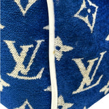 ルイ・ヴィトン LOUIS VUITTON スピーディ・バンドリエール20 M20751 ブルー/ホワイト モノグラム・ジャガード ベルベット レディース ハンドバッグ
