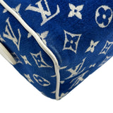 ルイ・ヴィトン LOUIS VUITTON スピーディ・バンドリエール20 M20751 ブルー/ホワイト モノグラム・ジャガード ベルベット レディース ハンドバッグ