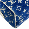 ルイ・ヴィトン LOUIS VUITTON スピーディ・バンドリエール20 M20751 ブルー/ホワイト モノグラム・ジャガード ベルベット レディース ハンドバッグ