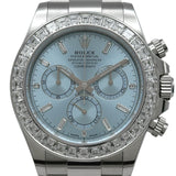 ロレックス ROLEX デイトナ 126576TBR アイスブルー プラチナ 自動巻き メンズ 腕時計
