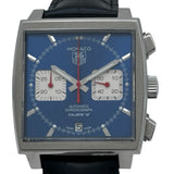 タグ・ホイヤー TAG HEUER モナコ キャリバー12 スティーブ・マックイーン CAW2111-1 ブルー ステンレススチール 自動巻き メンズ 腕時計