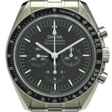 オメガ OMEGA スピードマスター ムーンウォッチ プロフェッショナル コーアクシャル 310.30.42.50.01.002 ブラック ステンレススチール 手巻き メンズ 腕時計