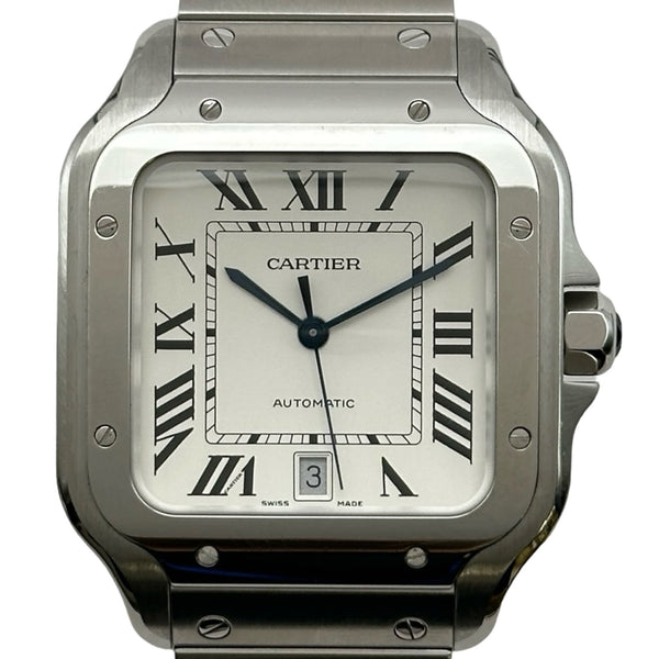 カルティエ Cartier サントス ドゥ カルティエ LM WSSA0018 シルバー