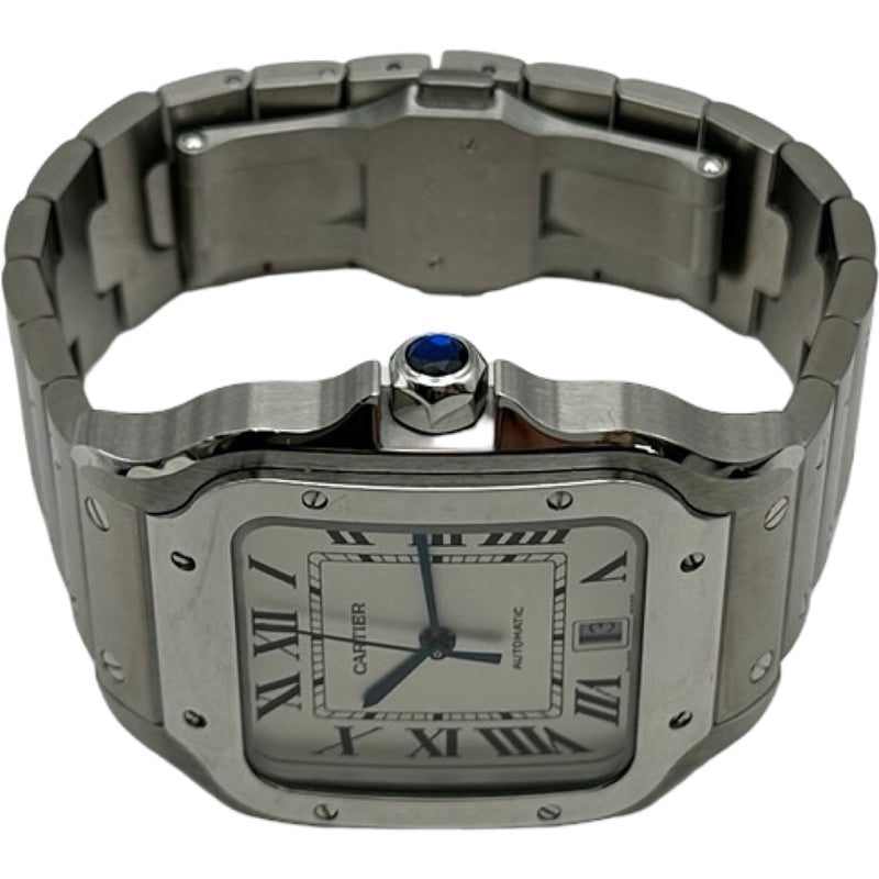 カルティエ Cartier サントス ドゥ カルティエ LM WSSA0018 シルバー