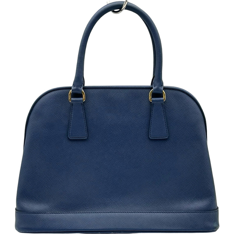 プラダ PRADA サフィアーノトートバッグ ネイビー サフィアーノレザー