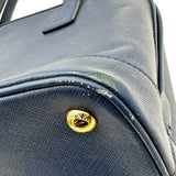 プラダ PRADA サフィアーノトートバッグ ネイビー サフィアーノレザー レディース ショルダーバッグ