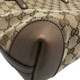グッチ GUCCI GGキャンバストートバッグ 269878 ブラウン GGキャンバス/レザー レディース トートバッグ